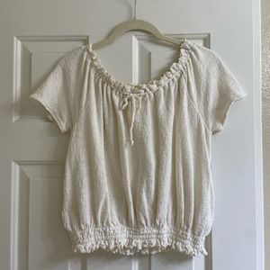 (3 for $13) Madewell cream top